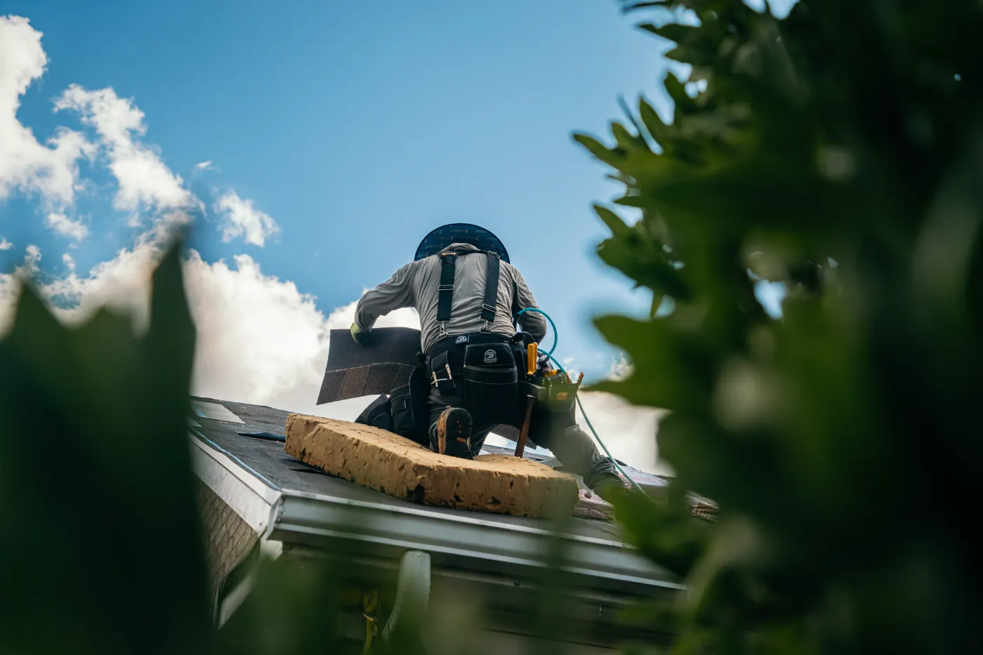 Commercial roof inspection documented in Losantville
